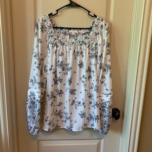 Lauren Conrad Floral Blouse